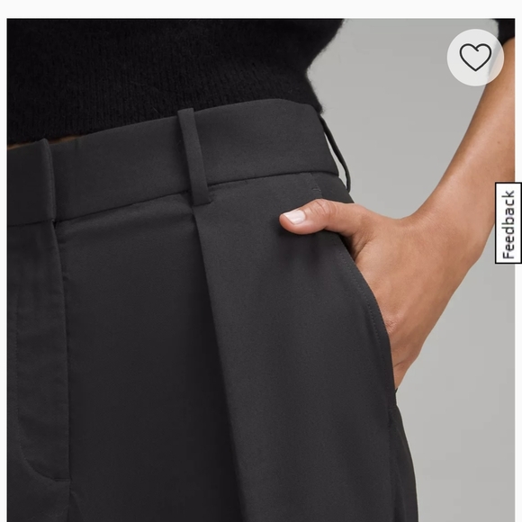 New Lululemon Wide-Leg Trouser Pants - Picture 4 of 8